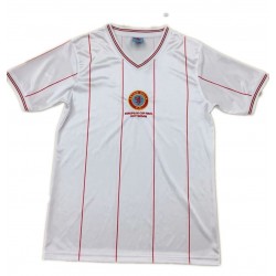 Camisola Aston Villa Retro Equipamento Segundo 1982 Manga Curta